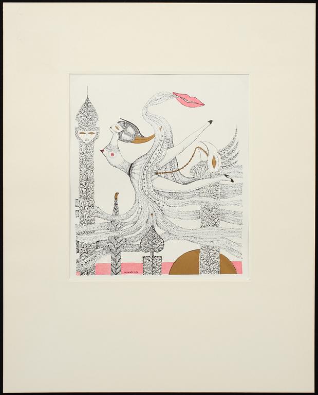 MAX WALTER SVANBERG, 8 st, färgseriegrafier, ej sign.