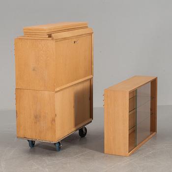 BOKHYLLESYSTEM, "Royal System, Poul Cadovius, Cado, Danmark.