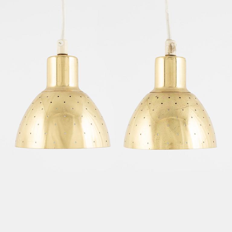 Hans-Agne Jakobsson, a pair of ceiling/window lamps, Markaryd, Sweden,
