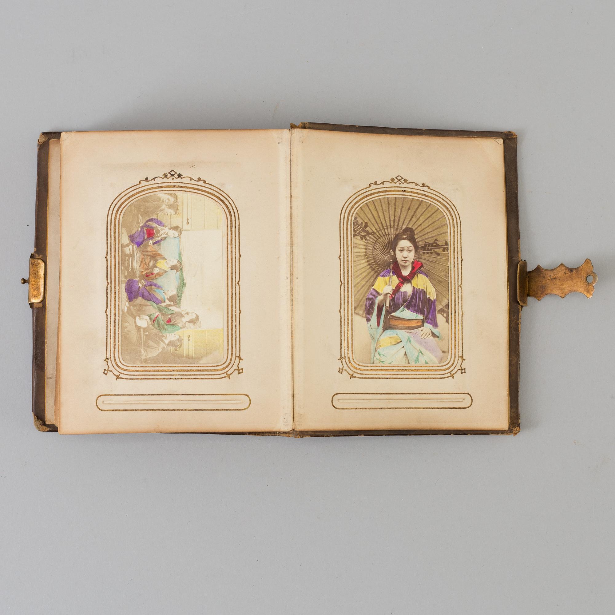 A photo album, Japan, Meiji (1868-1912).