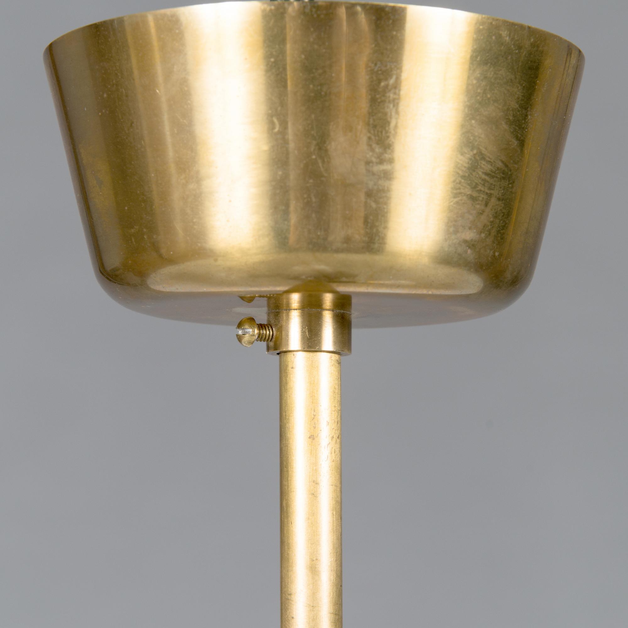 Paavo Tynell, a mid-20th-century ceiling lamp for Idman Finland.