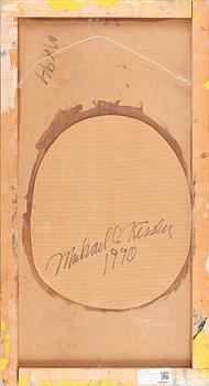 MICHAEL KESSLER, olja på pannå, sign o dat 1990 á tergo.