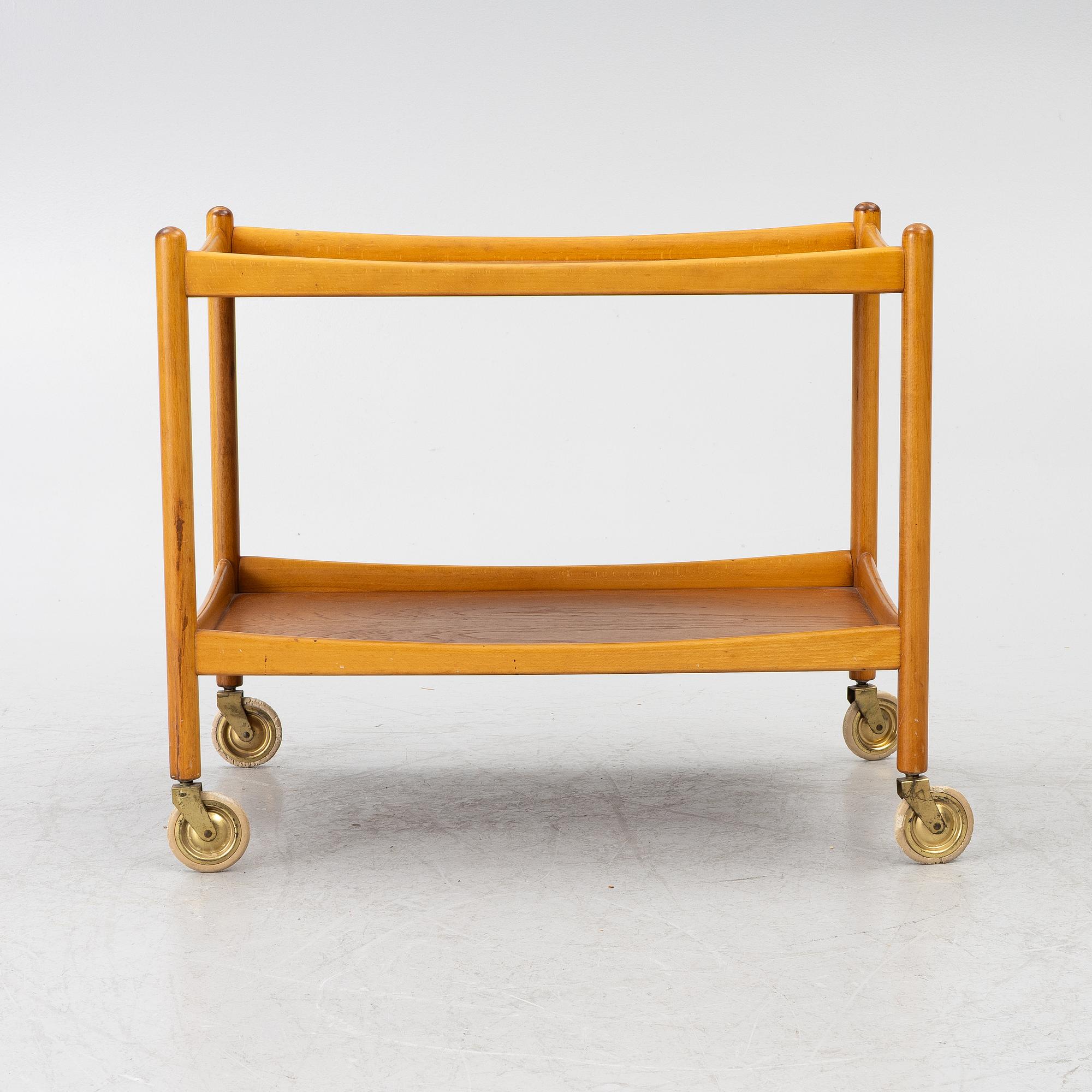 Tea trolley, Gemla, latter half of the 20th century.