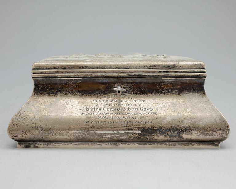 SKRIN, silver, William Comyns & Sons Ltd, London 1907.