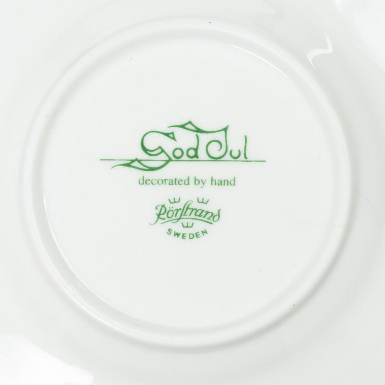 A piece "God Jul" dinner set by Gustavsberg and Rörstrand.