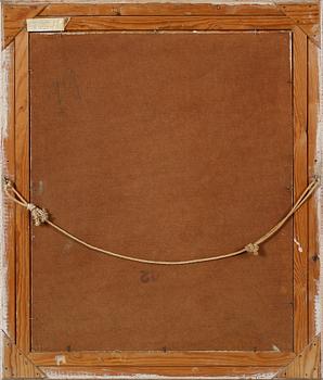 OLLE HJORTZBERG, oil on canvas, signed and dated 1941.