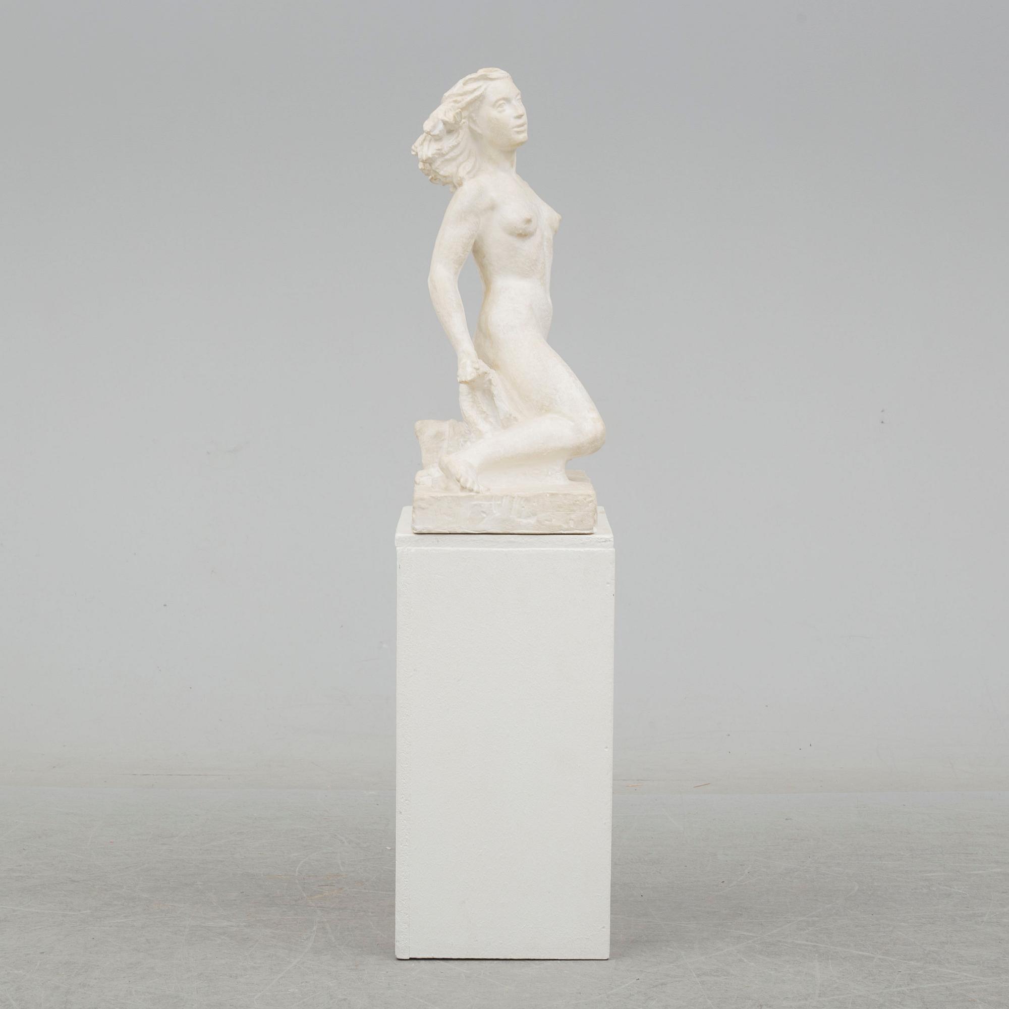 IVAR JOHNSSON a plaster sculpture.