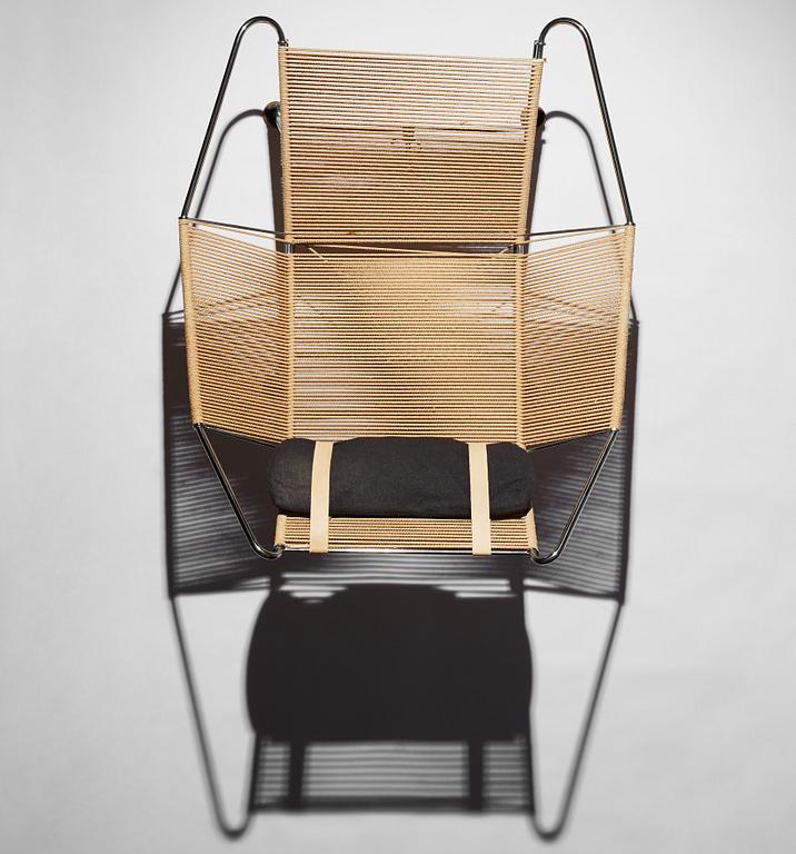 Hans J. Wegner, a 'Flag Halyard' chair, Getama, Denmark probably 1950s.