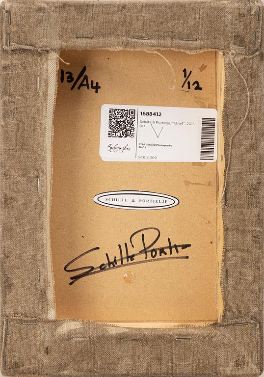Schilte & Portielje, "13/a4", 2013.