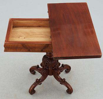 SPELBORD, nyrokoko, 1800-talets slut.