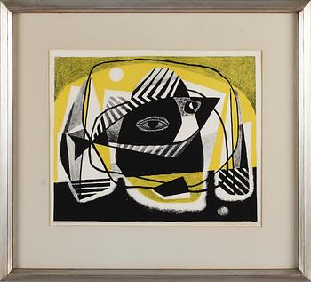 ESAIAS THORÉN, färglitografi, signerad och daterad -60, numrerad 35/50.