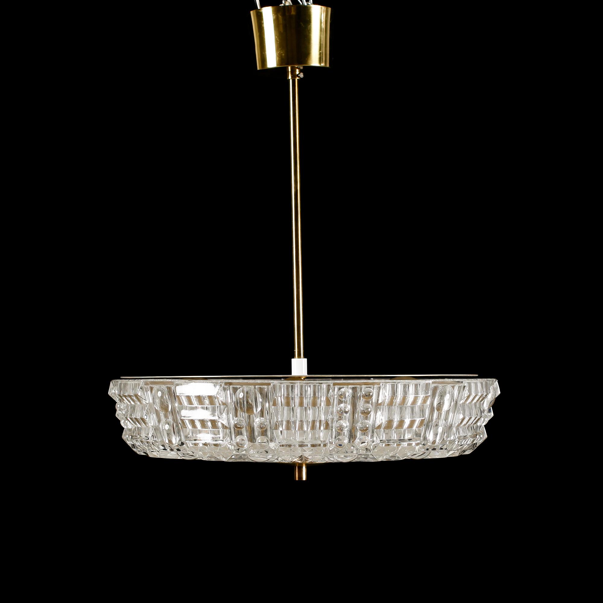 TAKLAMPA, Orrefors, 1900-talets andra hälft.