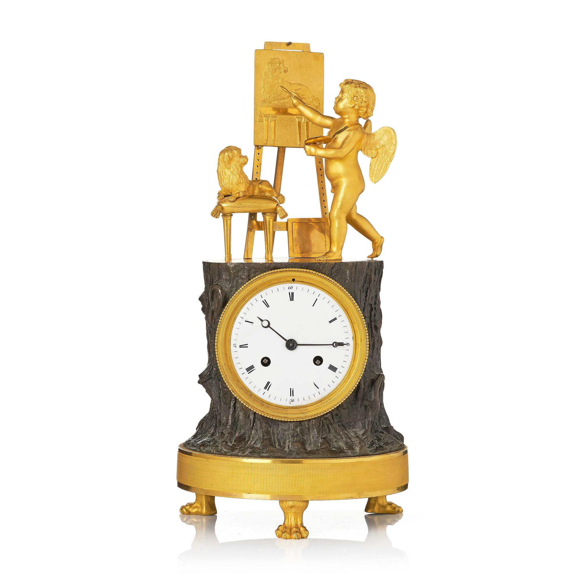 Bordspendyl, Parisarbete, 1800-talets början, Empire.
