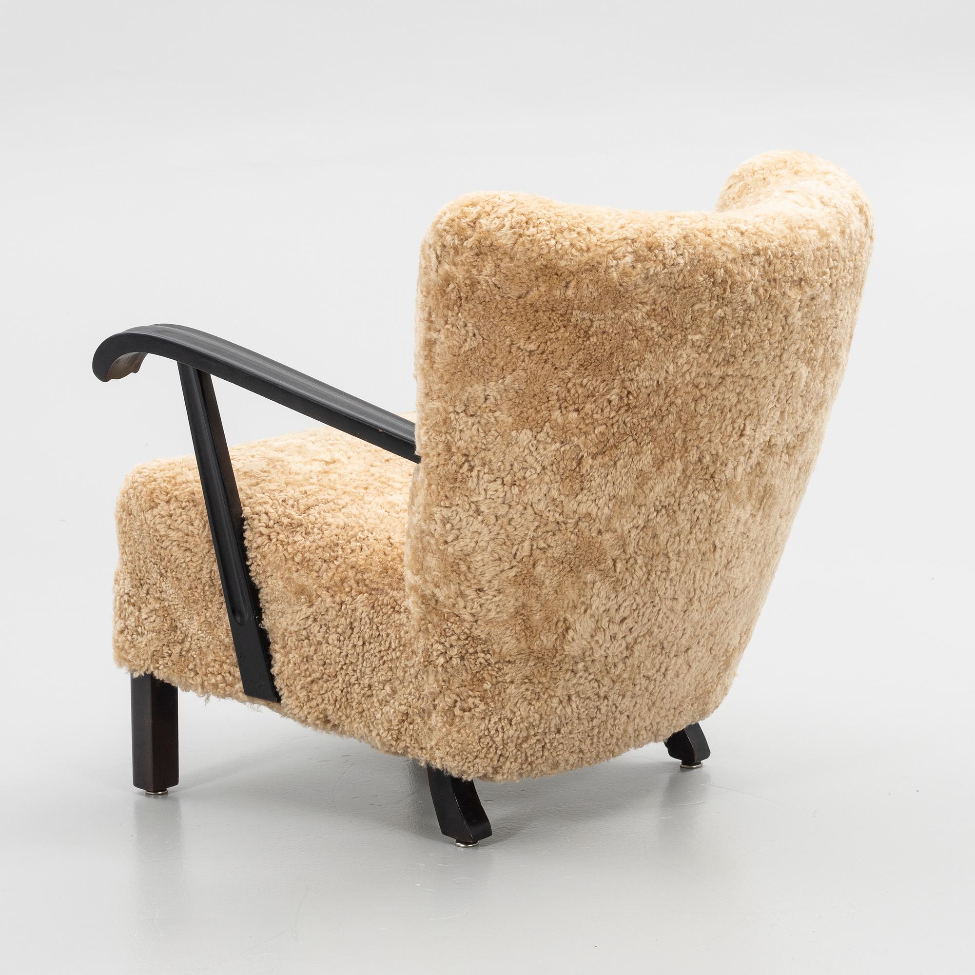 Armchair, Danish cabinetmaker, 1940s.