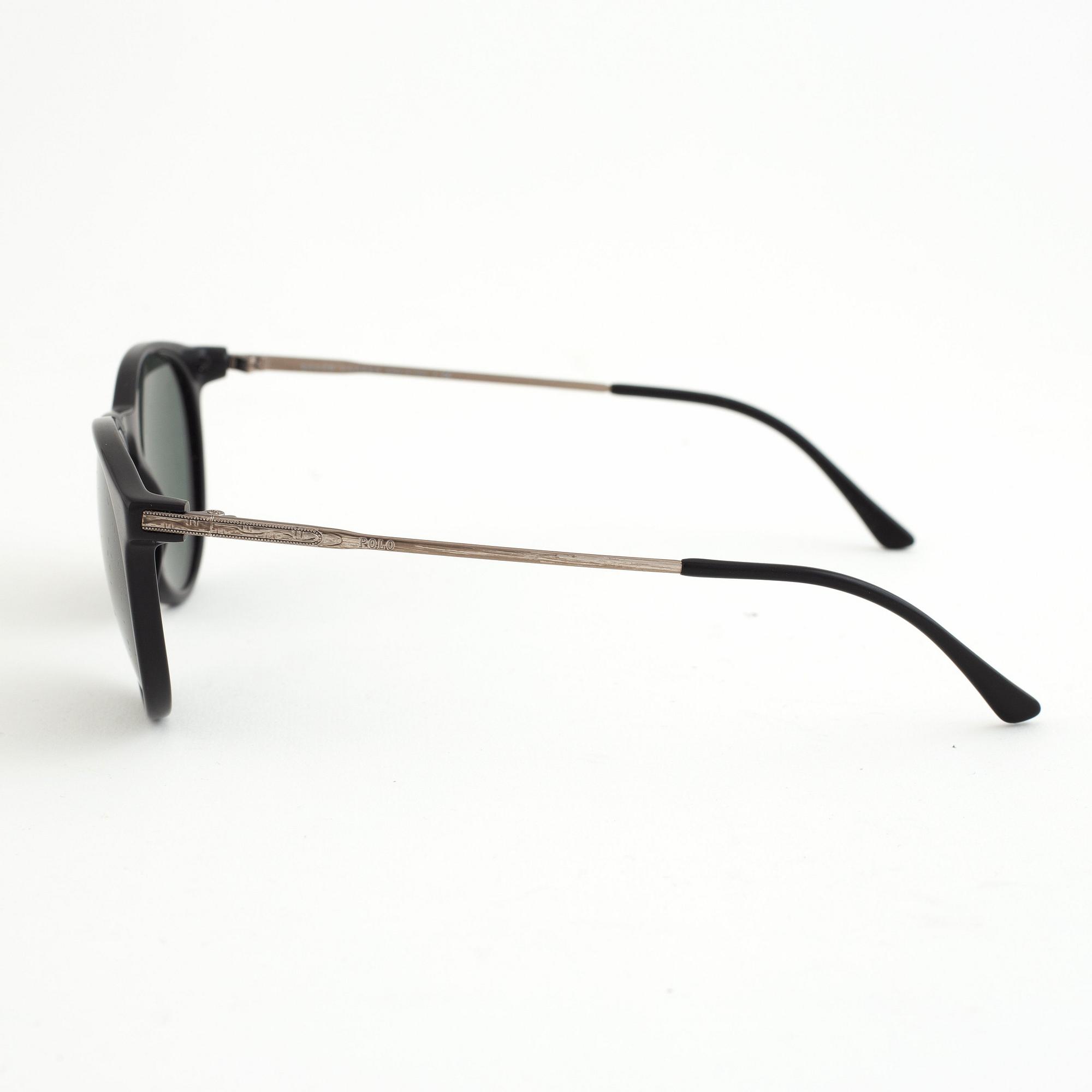 Ralph Lauren Polo, a pair of sunglasses.