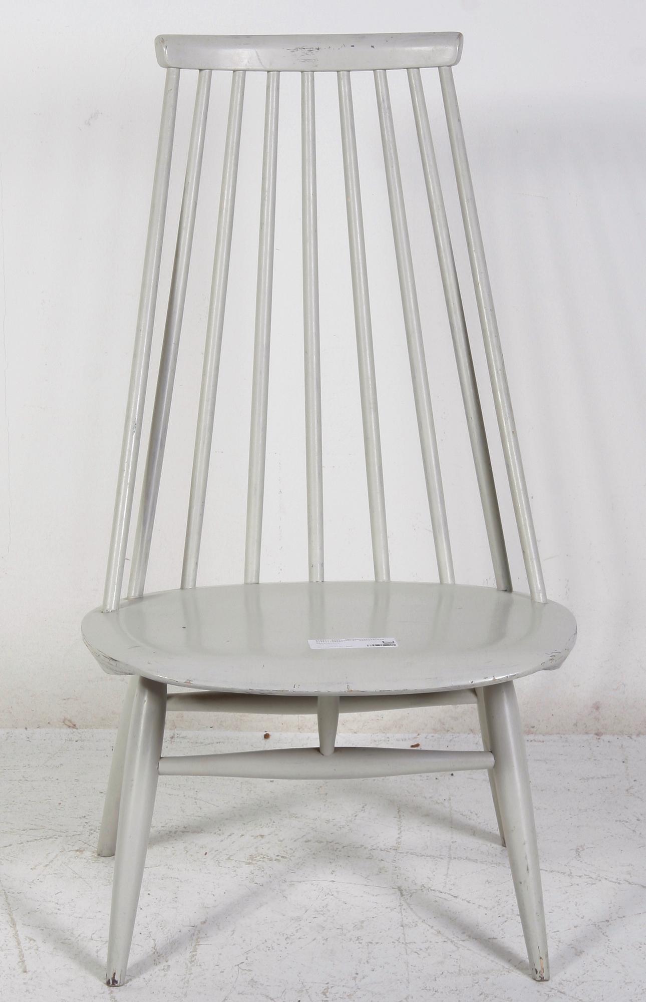 STOL. "Mademoiselle". Ilmari Tapiovaara, Edsbyverken. Etikettmärkt.