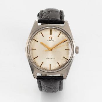 Omega, Genève, wristwatch, 34 mm.