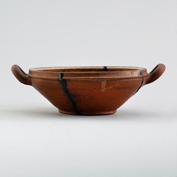 SKÅL, lergods, datering 1795.
