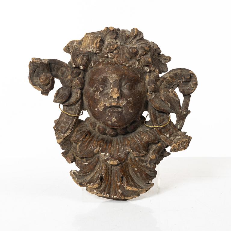 Dekorelement, omkring år 1700, Barock.