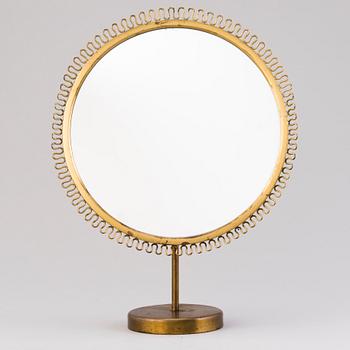 A mid-20th century table mirror, probably Nordiska Kompaniet.