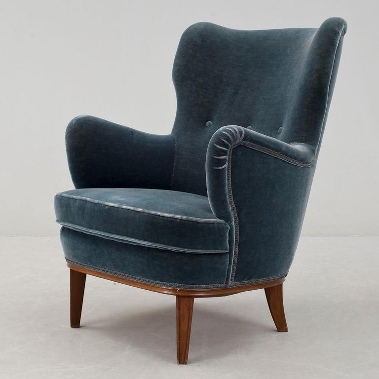 FÅTÖLJ, troligen Carl Malmsten.