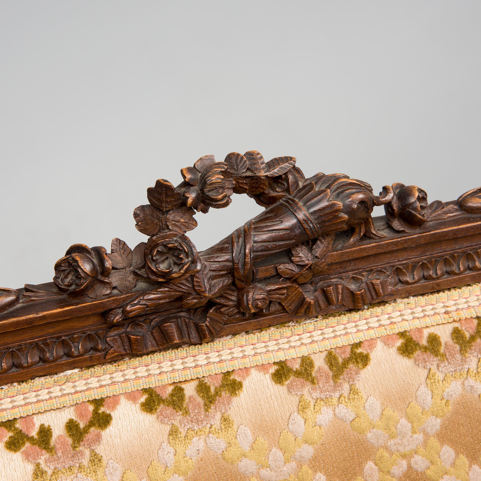 KARMSTOL, Louis XVI-stil, 1900-talets senare hälft.