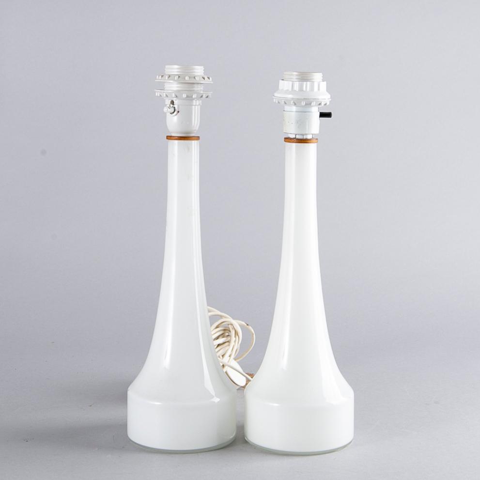 A PAIR OF TABLE LAMPS, second half of the 20th century.