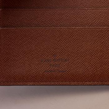 LOUIS VUITTON, a monogram canvas wallet.