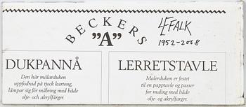 Lars Erik Falk, Svartvit komposition.