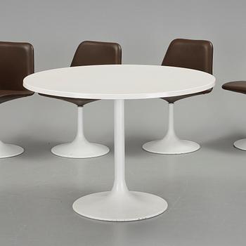 MATBORD OCH STOLAR, 6 ST. Bröderna Johansson, Markaryd 1960-tal.