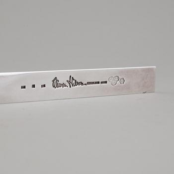 WIWEN NILSSON, brevkniv av sterlingsilver, Anders Nilsson, Lund 1973. Vikt ca 50 gram.