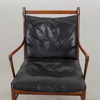 An Ole Wanscher 'Colonial Chair, PJ 149' by Poul Jeppesen, Denmark. Cites certificate.
