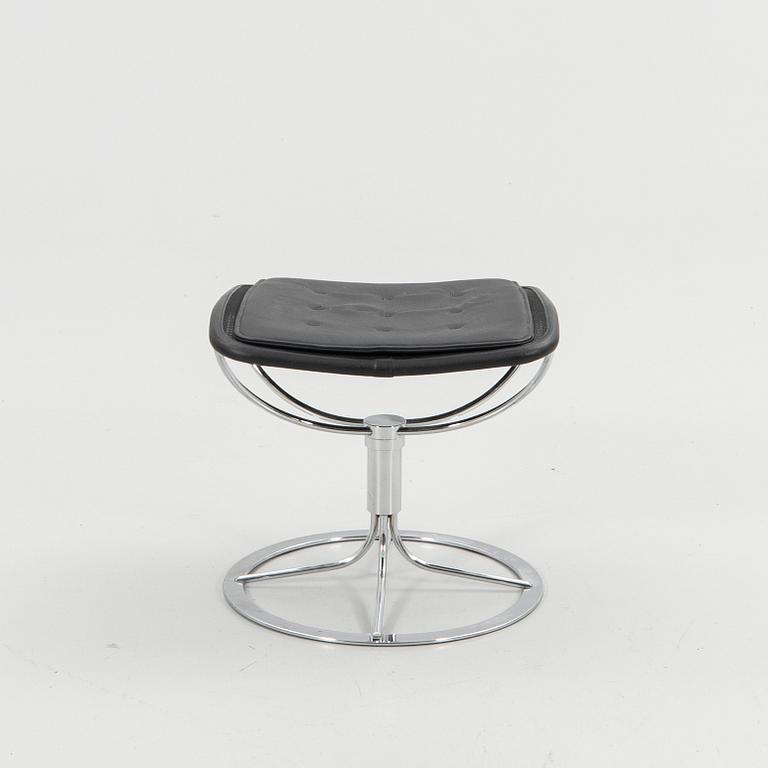 Bruno Mathsson, armchair with footstool, "Jetson".