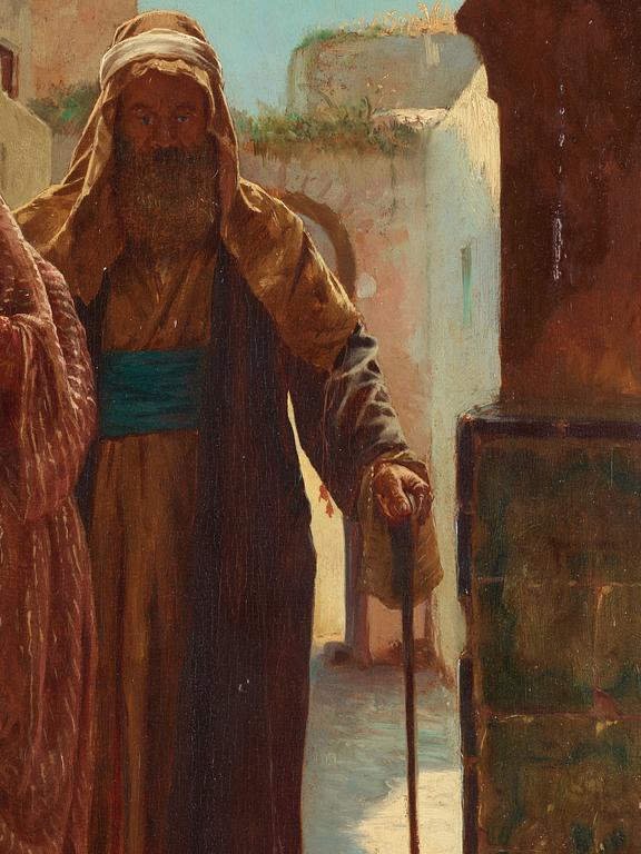 Rudolf Ernst, Inträde i palatset.