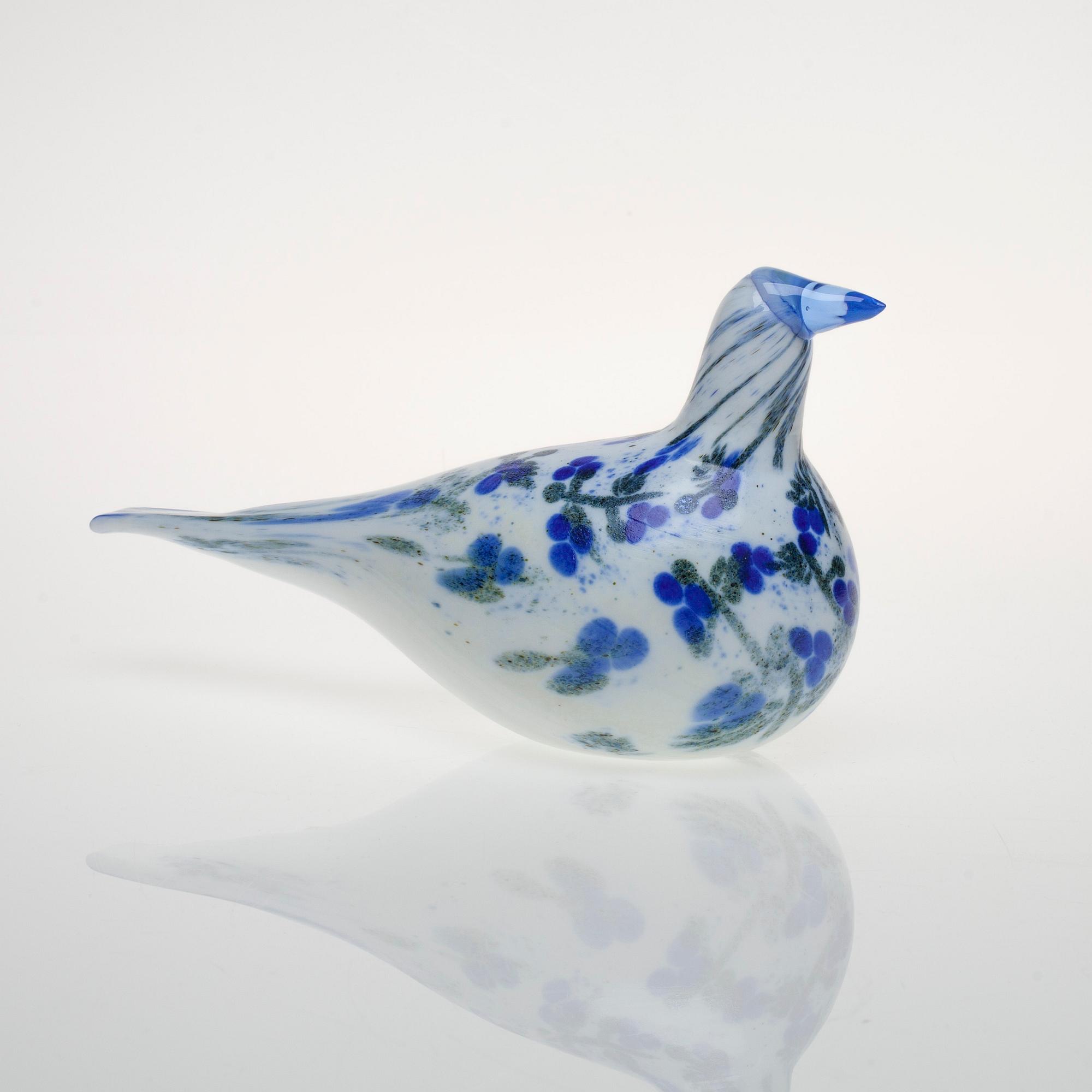 FIGURIN, glas, signerad O. Toikka, Nuutajärvi.