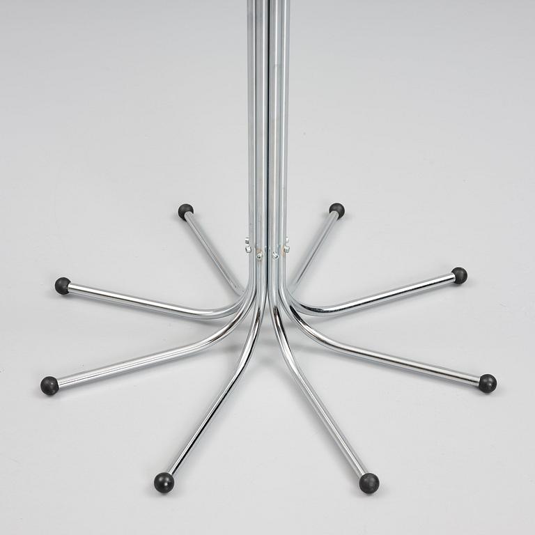 Sidse Werner, a chrome plated coat hanger, Fritz Hansen, Denmark, post 1971.