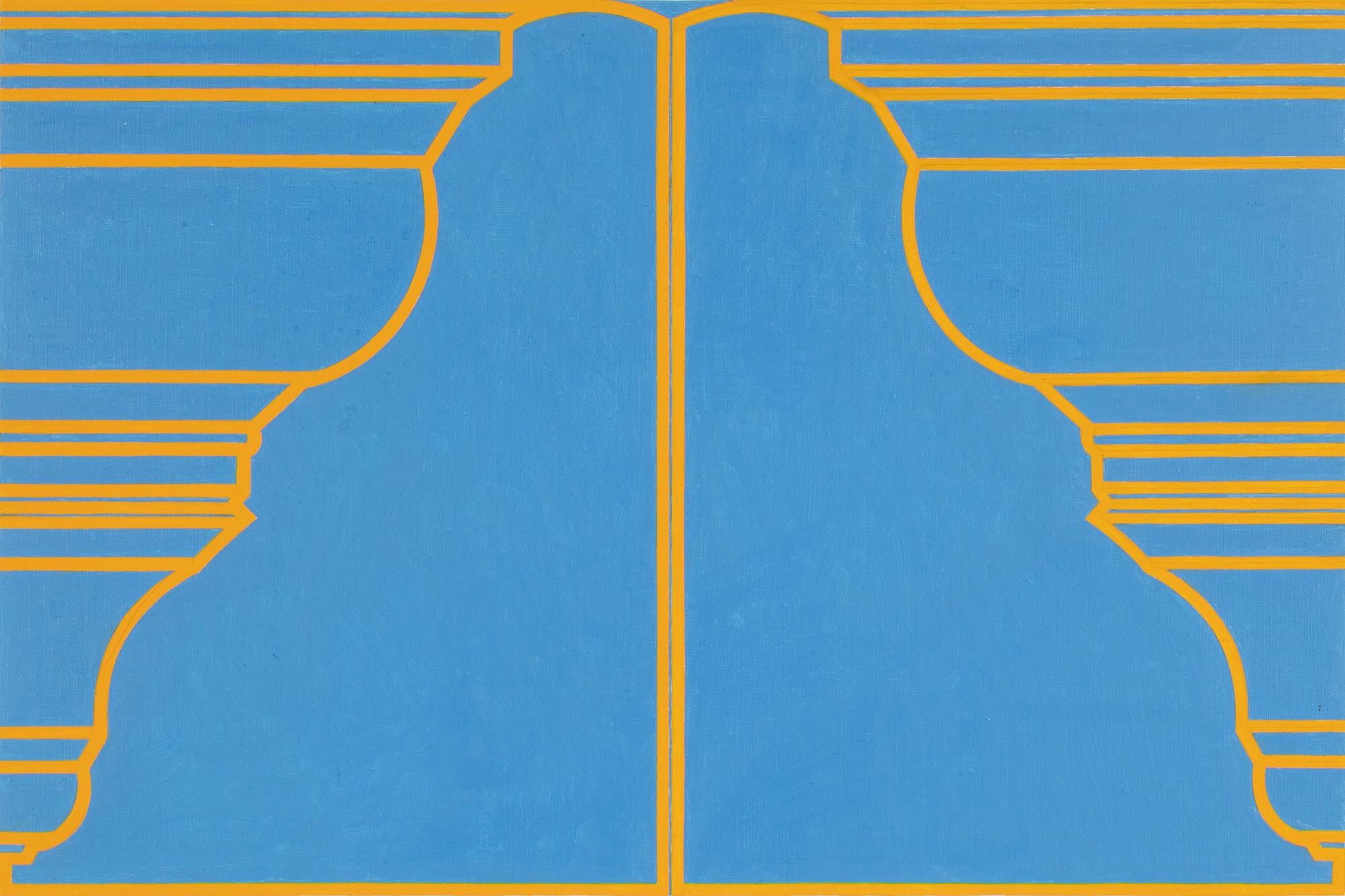 Nils Kölare,  oil on canvas, signed and dated -75 verso.