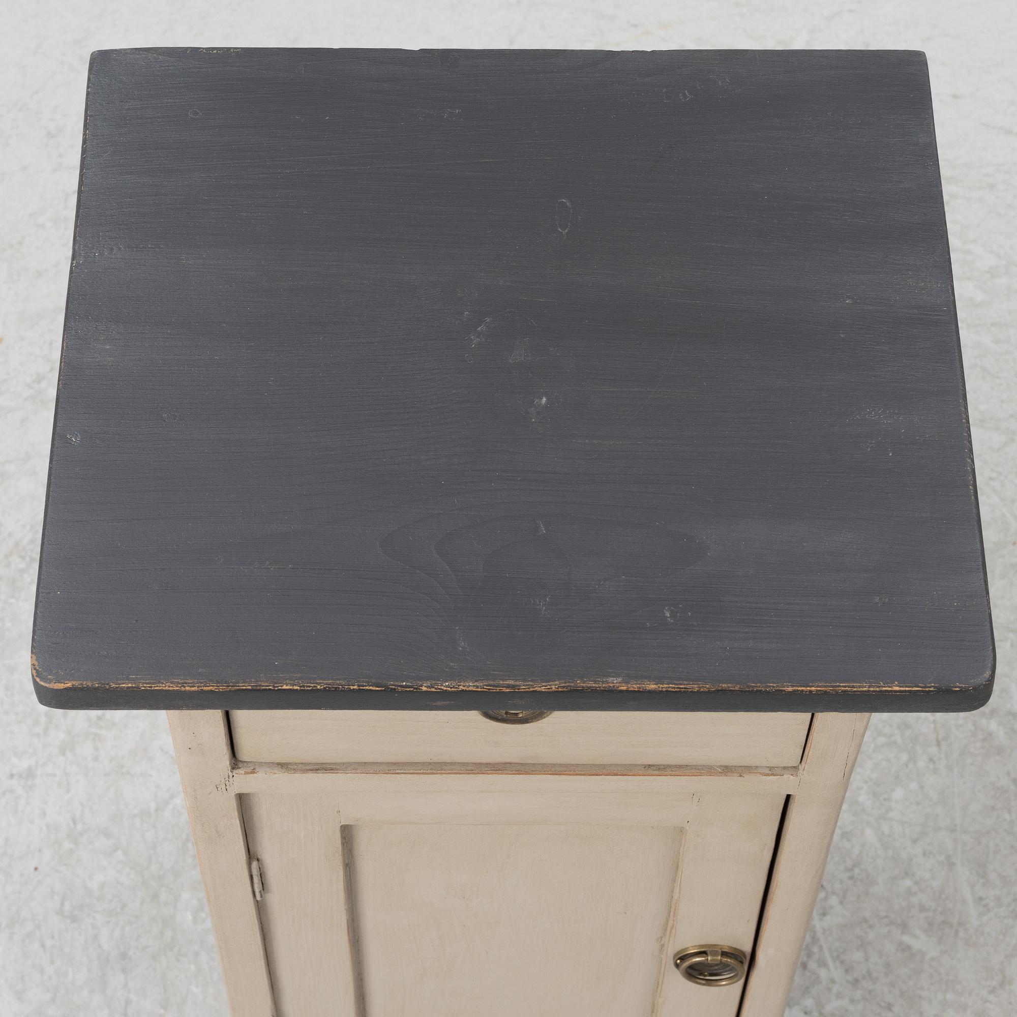 A pair of bedside tables, early 20th Century.