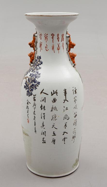 GOLVVAS, porslin, Kina, 1800-/1900-tal.