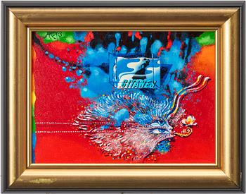 Ardy Strüwer, "Nuage Bleu" (En France).