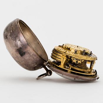 Henri de Bary, fickur, silver, sannolikt sent 1600-tal.