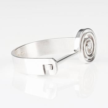 Lars Håkansson, armring, Lund 1981, silver.