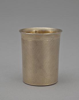 BÄGARE, silver, Hermès, Paris, 1900-talets andra hälft. Tot vikt ca 35g.