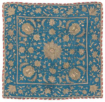 246. An 17th century silk 'Bocha' from the Ottoman empire, ca 99 x 94 cm.