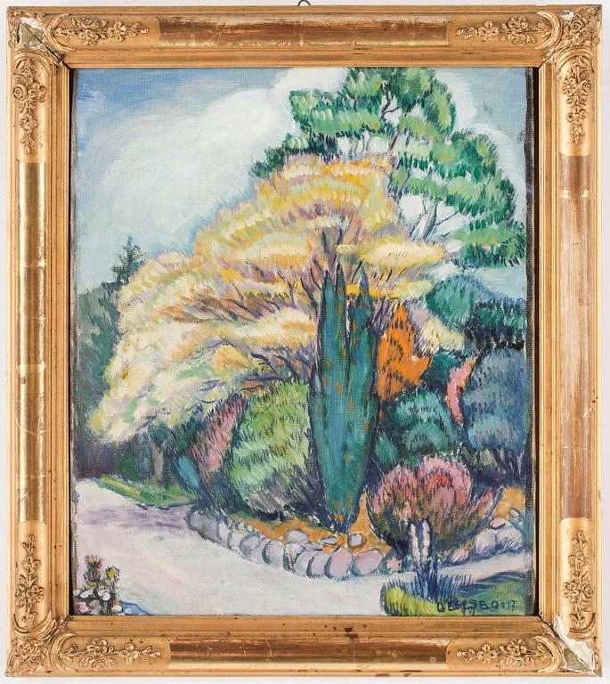 CARL DEELSBO, olja på duk, signerad o daterad -17.