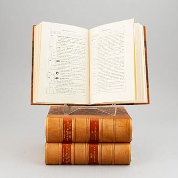 A set of 3 books "Der Goldschmiede Merkzeichen", vol I, II-III and IV, Marc Rosenberg, Frankfurt am Main 1922-28.