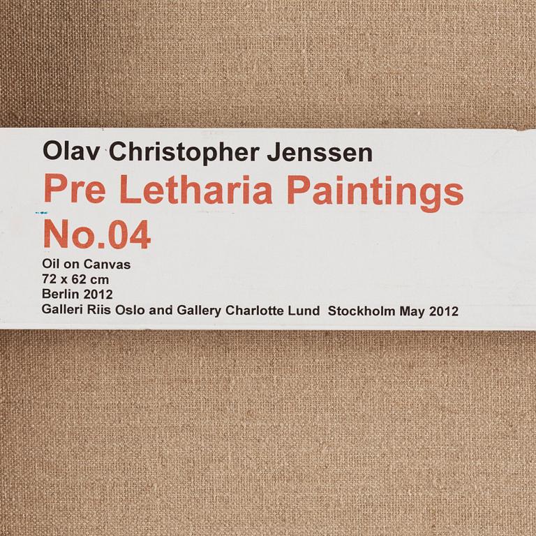 Olav Christopher Jenssen, "Pre Letharia Paintings No. 04".