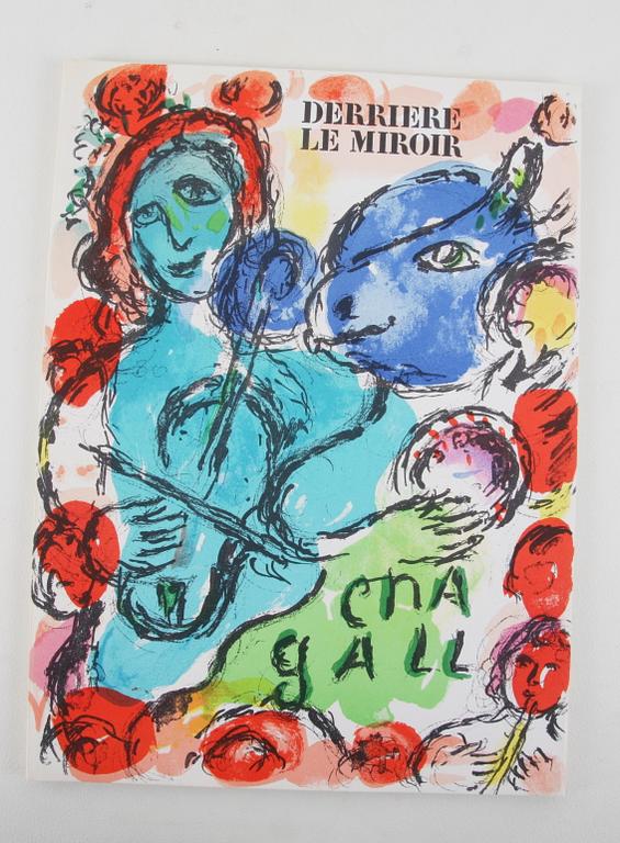 MARC CHAGALL, Derriere le Mirroir, nr 198, Mourlot maj 1972.