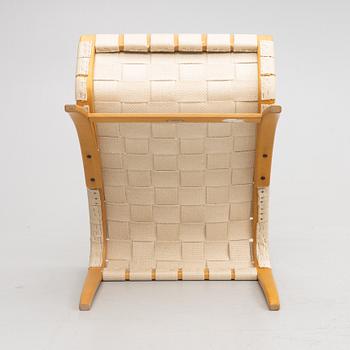 Bruno Mathsson, footstool, 'Pernilla', Firma Karl Mathsson, sold by Illums Bolighus, Denmark.