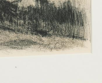 Richard Mayhew, Untitled.